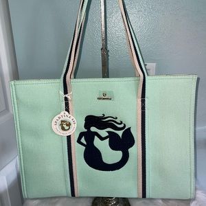 Spartina mermaid tote bag new with tags
